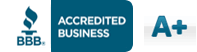 BBB Accredited Business - A+ Rating